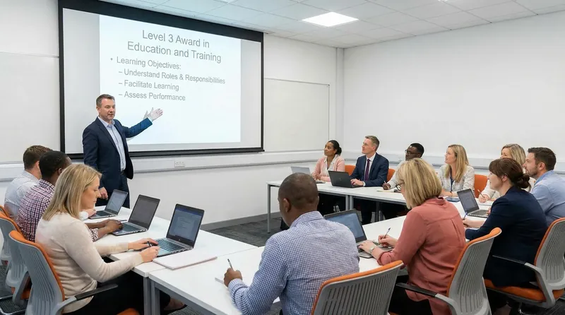 Education and Training Award Course UK - Level 3 Award in Education and Training (AET) qualification