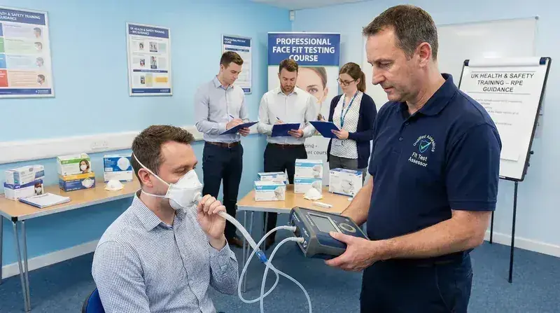 Face Fit Assessor Course UK - accredited RPE face fit testing assessor qualification