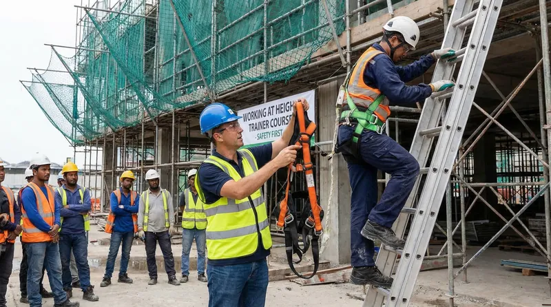 Working at Heights Trainer Course UK - accredited working at height safety trainer qualification