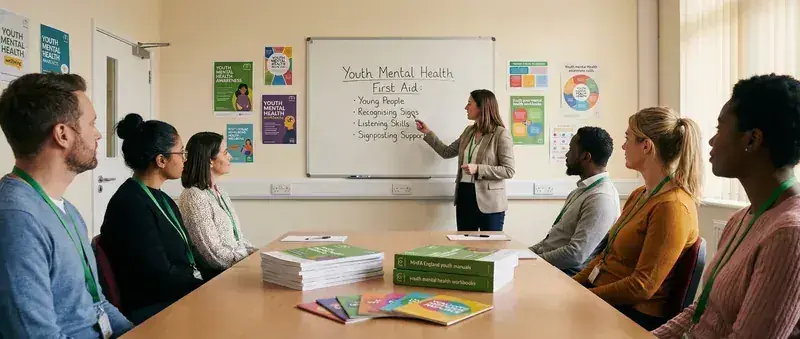 Youth Mental Health First Aid Trainer Course — professional training course UK