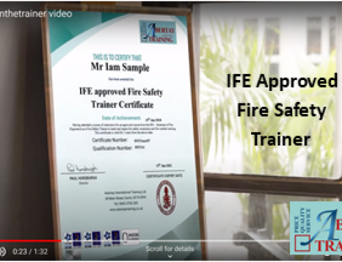 How can I qualify as a Fire Safety Trainer?