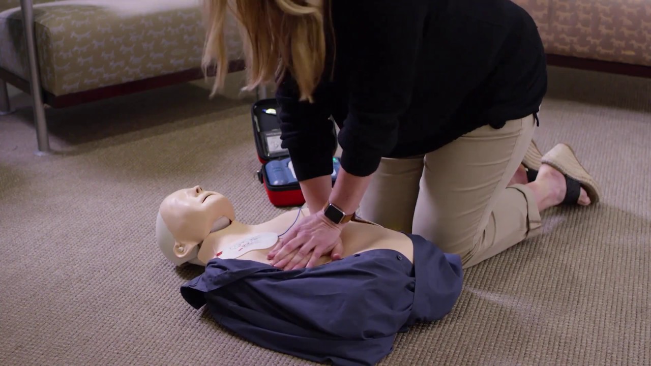 AED and CPR Trainer Video