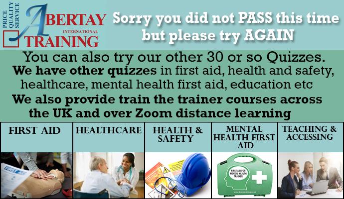 Quiz - Fail